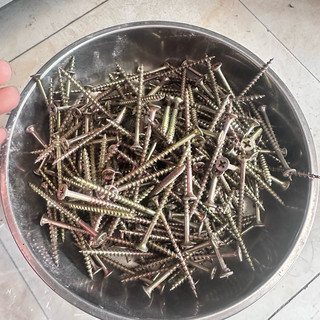 1kg - Vít vàng | Vít vàng ren thưa | Vít bắt gỗ | Vít gỗ công nghiệp -Vít tôi kỹ không gẫy đầu -Vít nội thất