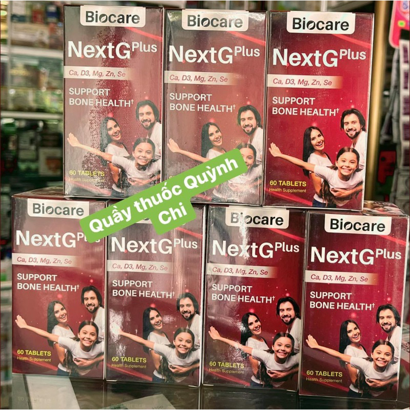 Viên uống bổ sung Calci BIOCARE NEXTG PLUS