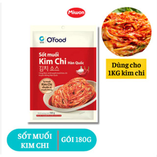 Combo 5 gói Sốt làm Kim chi chuẩn vị Hàn Quốc - Sốt muối kim chi Ofood - đầy đủ gia vị tiện ích