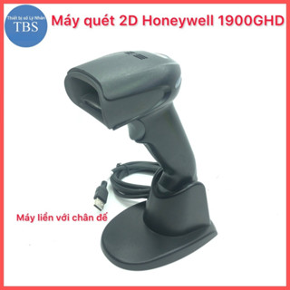 Máy quét 2D có dây Honeywell 1900GHD quét mã QR 1D nhạy (Hàng đã qua sử dụng, bảo hành lâu dài)