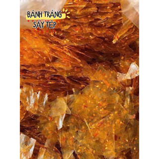 1kg Bánh tráng sấy mắm tép cay giòn rụm hàng chuẩn