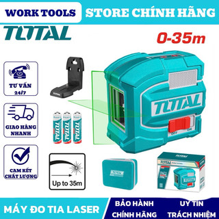  TOTAL Máy đo mức cân bằng tia laser xanh TLL156601 