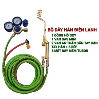 Bộ hàn chuyên dụng điện lạnh, bộ hàn oxy gas dùng cho thợ sửa chữa điện lạnh
