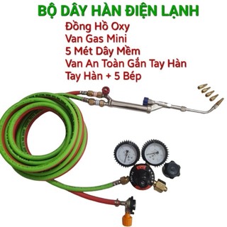 Bộ hàn chuyên dụng điện lạnh, bộ hàn oxy gas dùng cho thợ sửa chữa điện lạnh