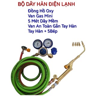 Bộ hàn chuyên dụng điện lạnh, bộ hàn oxy gas dùng cho thợ sửa chữa điện lạnh