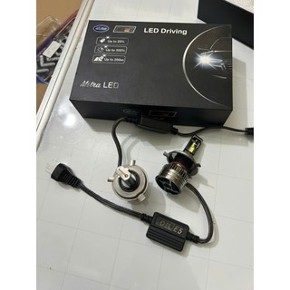 Bóng pha H4 LED siêu sáng. Bóng pha ô tô E5 MITRA (giá 2 cái)