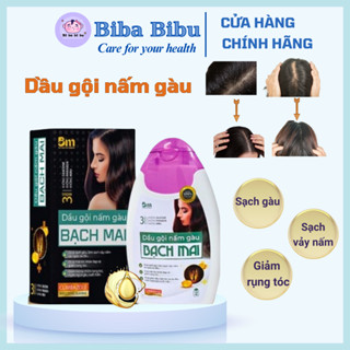 Dầu Gội Trị Gàu Bạch Mai Cao Cấp, Dầu Gội Trị Nấm Da Đầu, Giúp Giảm Ngứa, Giảm Rụng Tóc, 100ml Chính Hãng