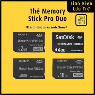 Thẻ Nhớ Memory Stick PRO DUO Chính Hãng Dùng Cho Máy Ảnh Sony