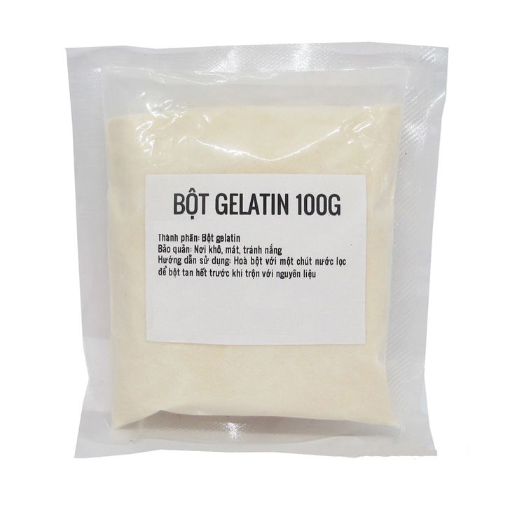 Bột Gelatine Pháp 100gr