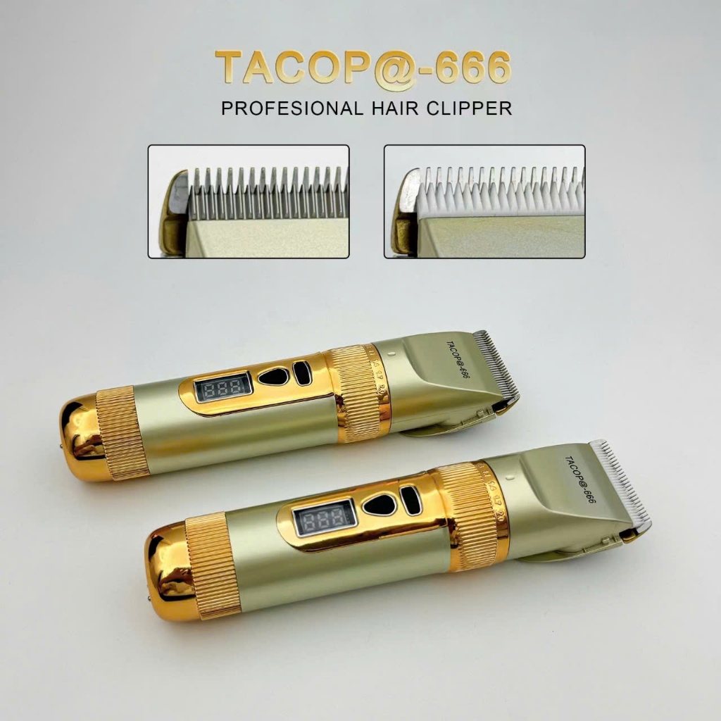 Tông đơ cắt tóc TACOP 666 - Bảo Hành 3 Tháng