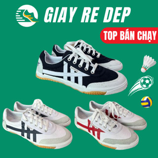 (GIÀY RẺ ĐẸP)Giày BATA ASIA nam nữ 4 sọc CHÍNH HÃNG, Giày thể thao chơi bóng, cầu lông, đi bộ  shop giày r