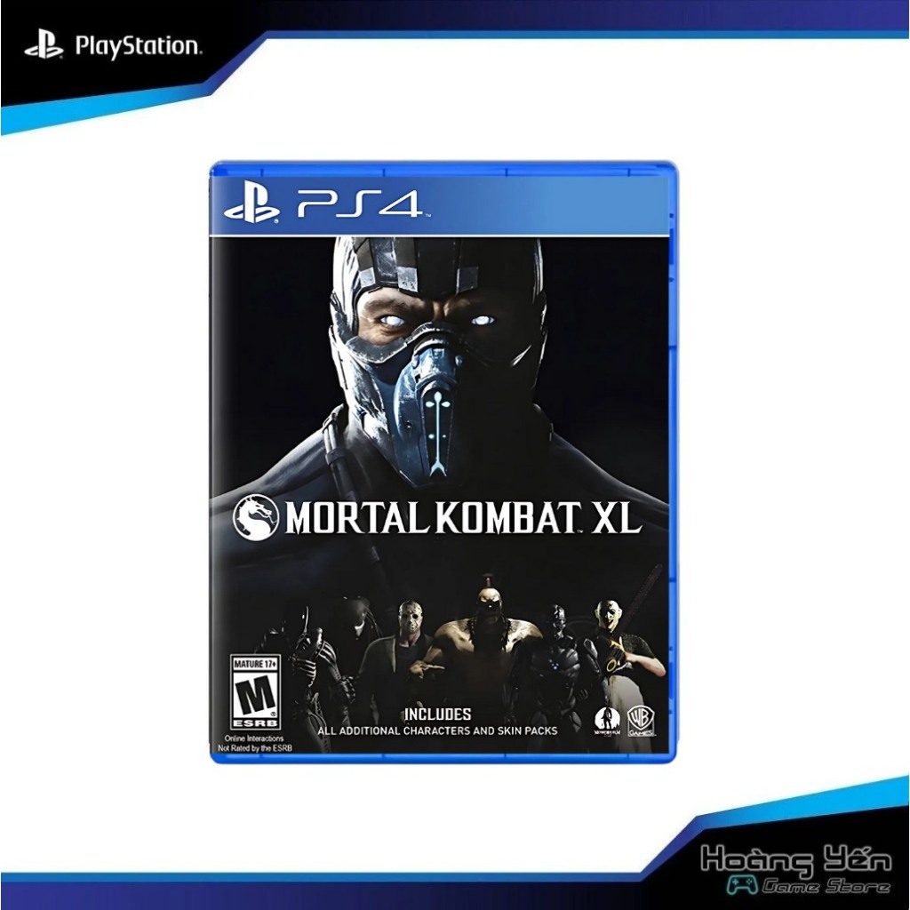 Đĩa game ps4 Mortal kombat XL