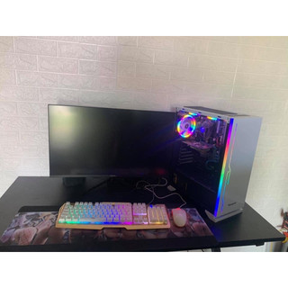 Vỏ case (vỏ máy tính) CESAR SNOW White , Black ATX ( No Fan )