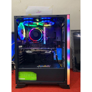 Vỏ case (vỏ máy tính) CESAR SNOW White , Black ATX ( No Fan )
