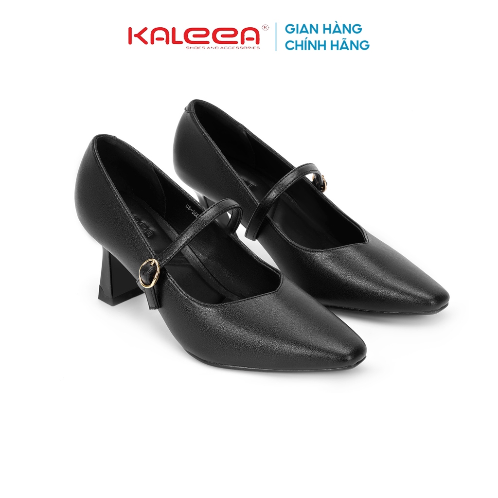 BG01 - Giày cao gót nữ Kaleea mũi nhọn chất da mềm đế cao 7p