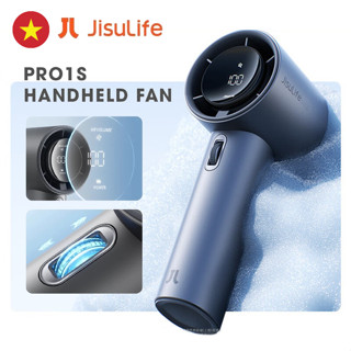 Quạt Cầm Tay Jisulife Pro1 Quạt Cầm Tay Siêu Tốc Độ Cao Súng Không Khí Nhỏ Mạnh Mẽ Gió Không Lưỡi Turbo Mini Di Động Sạ