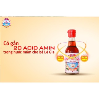 Nước mắm Lê Gia Cho Bé Ăn Dặm Chai 60ml/200ml( Date Mới 2026)