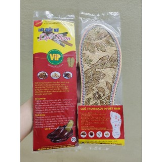 Combo 2 đôi Lót giày quế khử mùi có đủ size