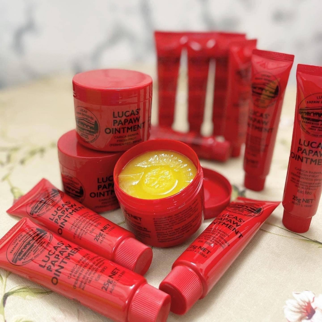 Kem Đu Đủ Đa Năng ( Lucas Papaw Ointment Úc, Little Innoscents Paw Paw Ointment, Oronine H Ointment 