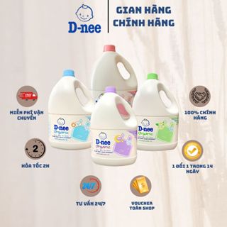 (TRỢ GIÁ) Nước Giặt Wesser/Dnee 3000ml Thơm Dịu An Toàn Cho Bé - Hàng Chính Hãng Có Tem Đại Thịnh