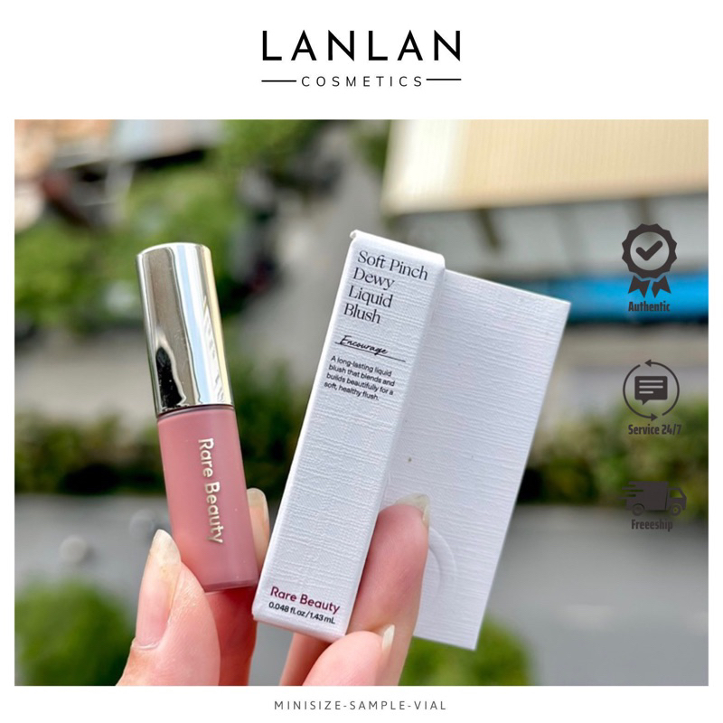 Má hồng kem Rare Beauty Soft Pinch Liquid Blush ENCOURAGE [Mini 1.43ml]