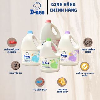   TRỢ GIÁ  Nước giặt Dnee 3000ml-Nước Giặt Xả Cho Trẻ Em an toàn  Chính hãng Công ty Đại Thịnh  
