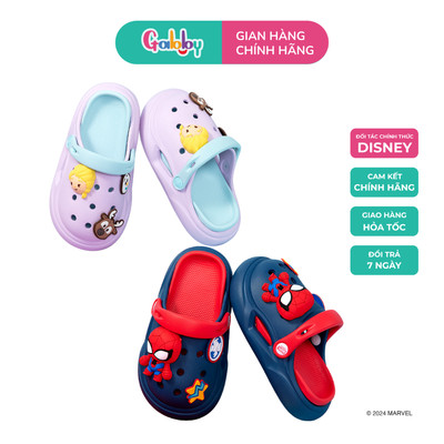 Dép Sục Disney Nhựa Eva Siêu Nhẹ, Chống Trượt, Êm Chân Dành Cho Bé Gái