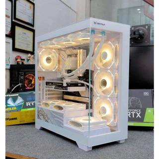 Thùng máy (Vỏ case)  Case Centaur NOVA | Đen,Trắng  Không Fan