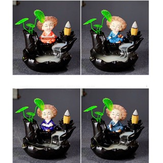 Thác Khói Trầm Hương CHÚ TIỂU XANH BÊN SUỐI, thác khói chảy ngược dùng đốt hoặc xông nụ trầm hương