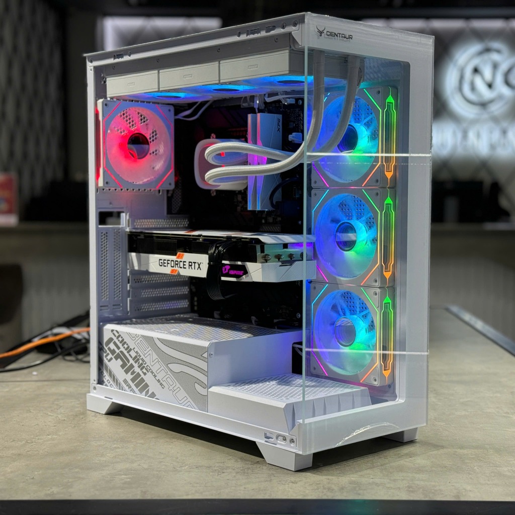 Thùng máy (Vỏ case)  Case Centaur NOVA | Đen,Trắng  Không Fan