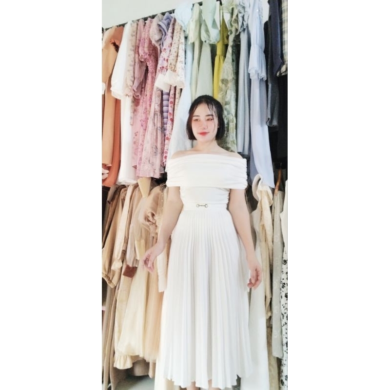 Đầm sọc caro