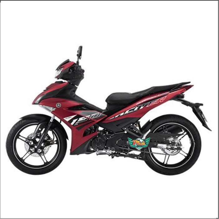 Tem rời Exciter 150 đỏ đen nhám 2020 , tem cover (P)