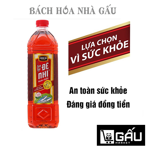 Nước Mắm Nam Ngư Đệ Nhị chai 800ml