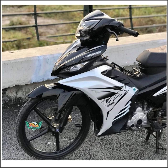 Tem Rời Exciter 135 Trắng đen MX (P)
