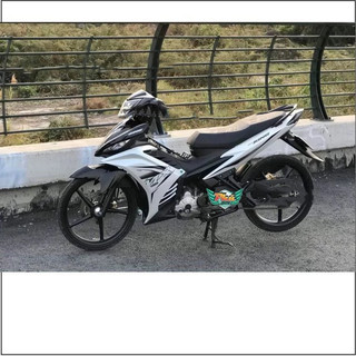 Tem Rời Exciter 135 Trắng đen MX (P)