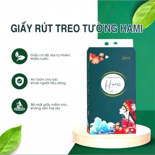  Thùng 10 Bịch Giấy Rút Đa Năng HAMI  Khăn Giấy Rút Treo Tường  Cao Cấp  1100 Tờ Dai Hàng Loại 1 