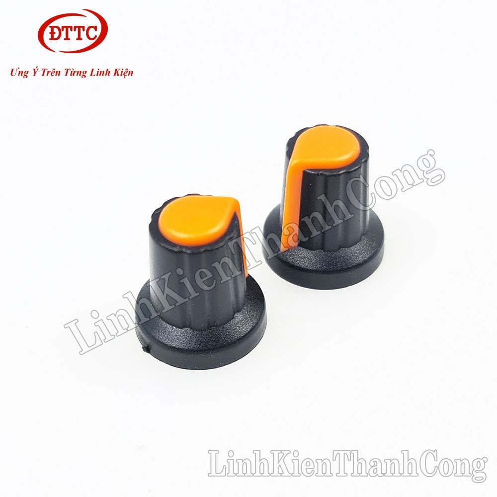 Bộ 20 Chiếc Núm Triết Áp Nhựa Màu Cam