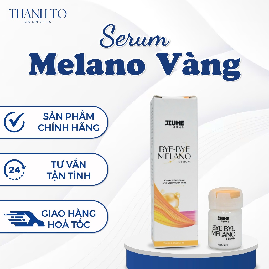 SERUM JIUHE BYE BYE MELANO THANH TÔ CHÍNH HÃNG 100%
