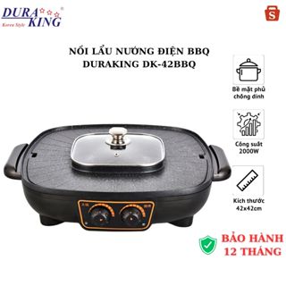  Lẩu & nướng thương hiệu DURAKING MODEL DK-42BBQ 