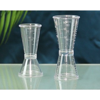 Zigger 2 đầu inox, Ly đong hai đầu pha chế, jigger nhựa đo lường