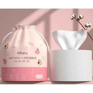 Khăn giấy khô đa năng Animerry 40 miếng dẻo dai để lau mặt, mồ hôi...