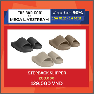   TBG LIVE  Dép đúc nguyên khối The Bad God Stepback 