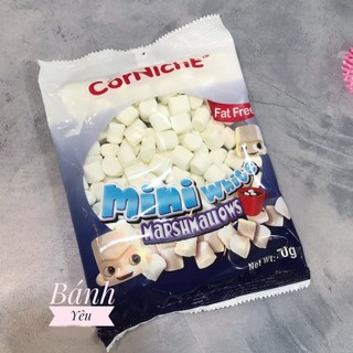 Kẹo xốp trắng Marshmallows Mini CorNiche 70g - BK26