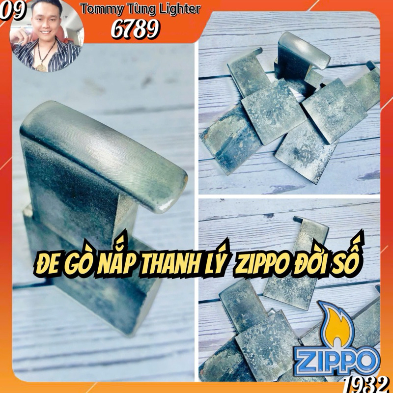 Đe gò nắp Zippo đời số