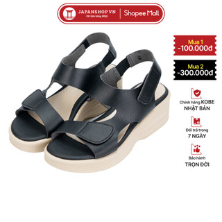  Sandal đế xuồng KOSU 5,5cm sandan quai dán siêu êm siêu nhẹ chống thấm nước K-24003 made in Japan 