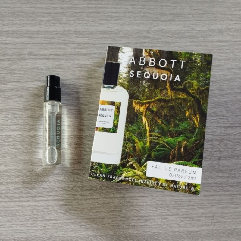 Vial mẫu thử nước hoa Abbott Sequoia EDP 2ml
