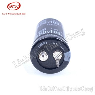 Tụ Hóa 100uF 450V Chân Cứng Kích Thước 22x30mm 22x35mm 22x40mm