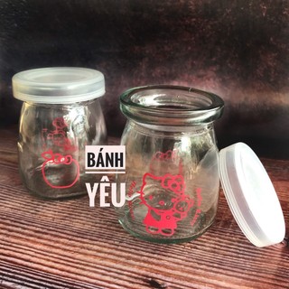 Chai Pudding thủy tinh 100ml - BB05
