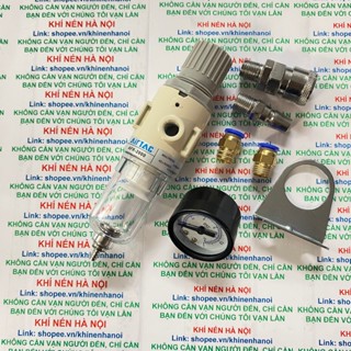 |HÀNG XỊN| BỘ LỌC HƠI KHÍ NÉN AFR2000 MÀU TRẮNG KÈM VAN ĐIỀU CHỈNH ÁP SUẤT VÀ ĐỒNG HỒ REN 13MM GIÁ S