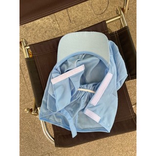 Nón, Mũ lưới trùm đầu thủy sản có khẩu trang trùm tới gáy bảo vệ nguyên đầu không sợ tóc rơi ra ngoài - Bảo hành 12 thán